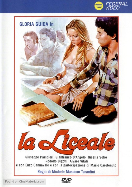 La liceale - Italian DVD movie cover