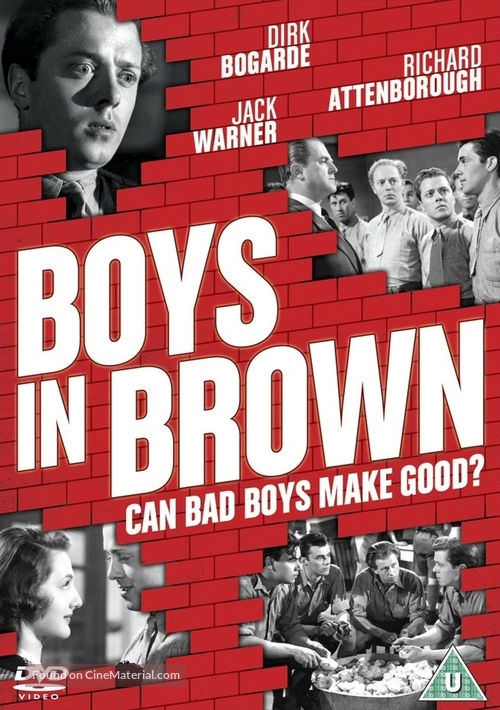Boys in Brown - British DVD movie cover