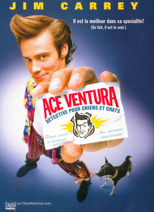 Ace Ventura: Pet Detective - French DVD movie cover