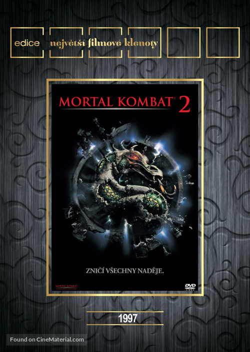 Mortal Kombat: Annihilation - Czech DVD movie cover