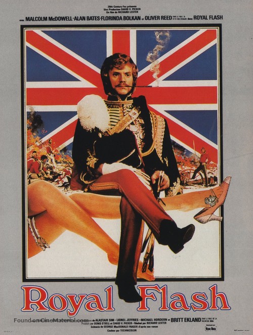 Royal Flash - French Movie Poster