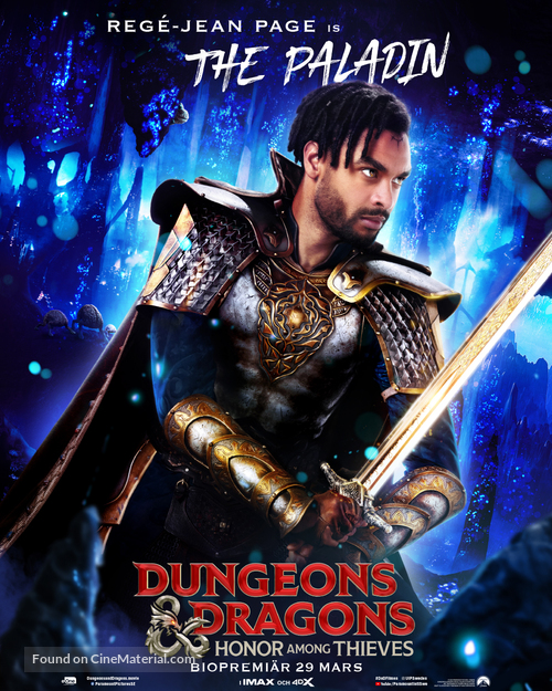 Dungeons &amp; Dragons: Honor Among Thieves - Swedish Movie Poster