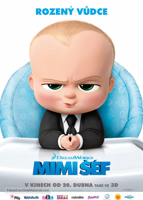 The Boss Baby - Czech Movie Poster