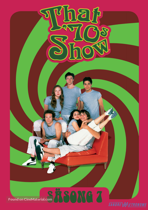 &quot;That &#039;70s Show&quot; - Swedish DVD movie cover