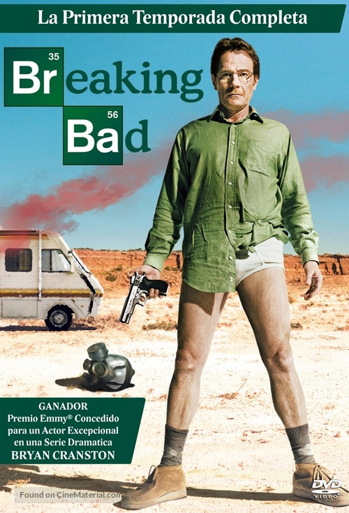 &quot;Breaking Bad&quot; - Spanish DVD movie cover