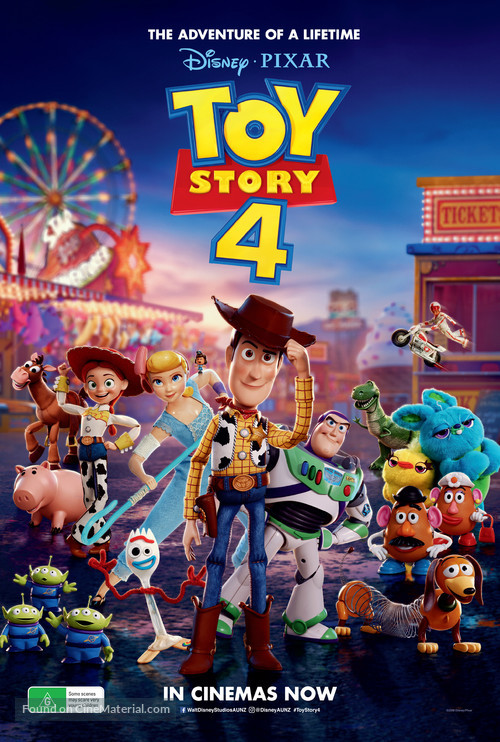 Toy Story 4 - Australian Movie Poster