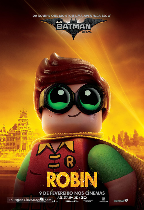 The Lego Batman Movie - Brazilian Movie Poster