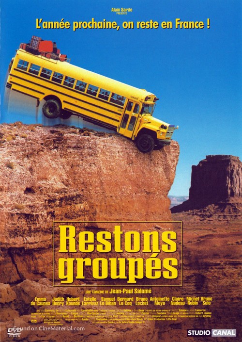 Restons group&eacute;s - French DVD movie cover