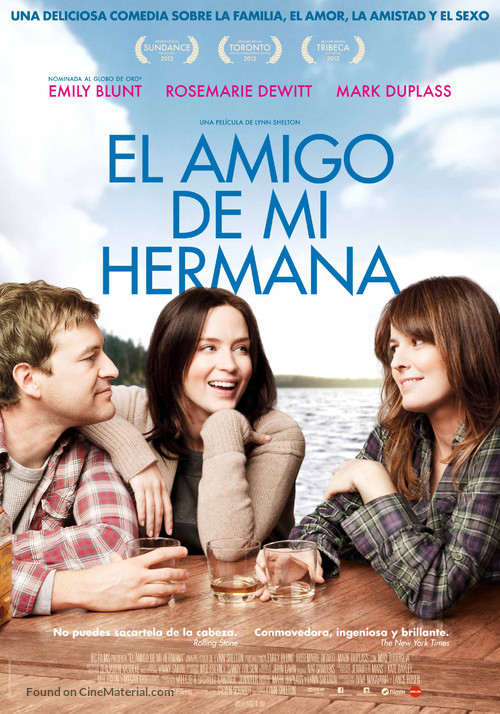 Your Sister&#039;s Sister - Spanish Movie Poster