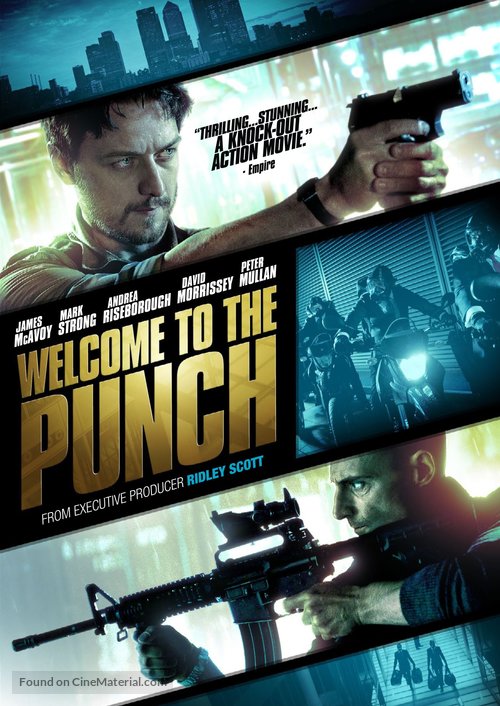 Welcome to the Punch - DVD movie cover