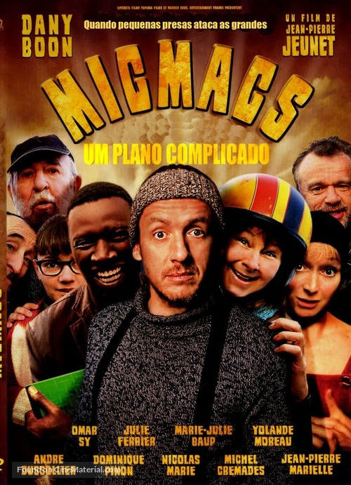 Micmacs &agrave; tire-larigot - Brazilian DVD movie cover