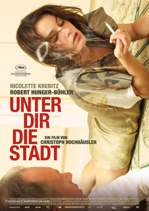 Unter dir die Stadt - German Movie Poster