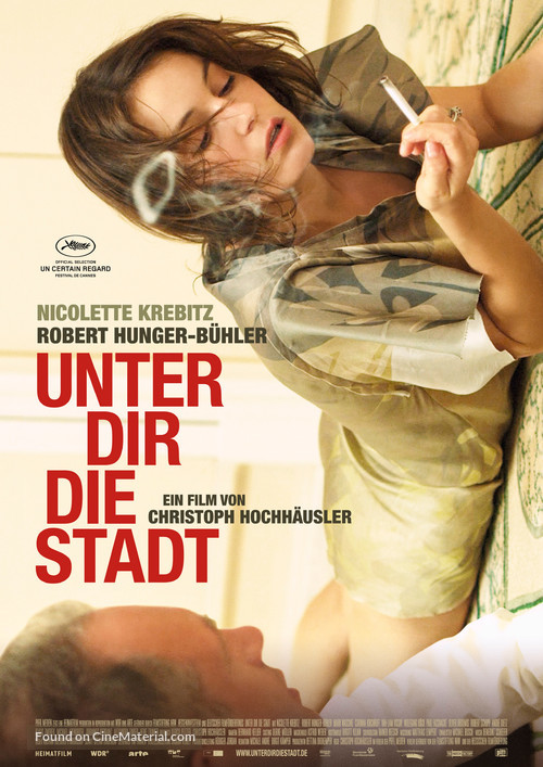 Unter dir die Stadt - German Movie Poster