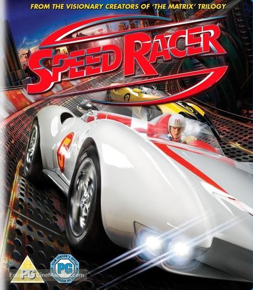 Speed Racer - British Blu-Ray movie cover