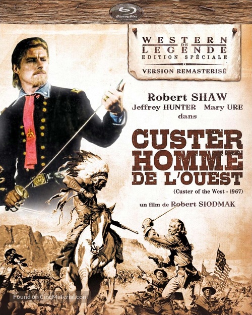 Custer of the West - French Blu-Ray movie cover