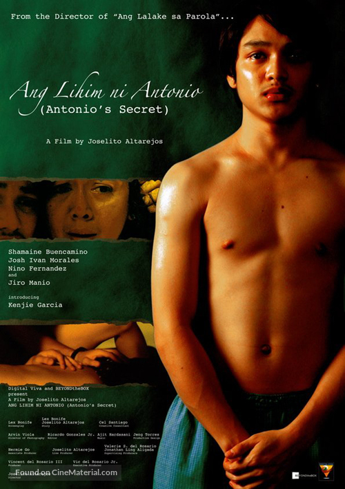 Ang lihim ni Antonio - Philippine Movie Poster