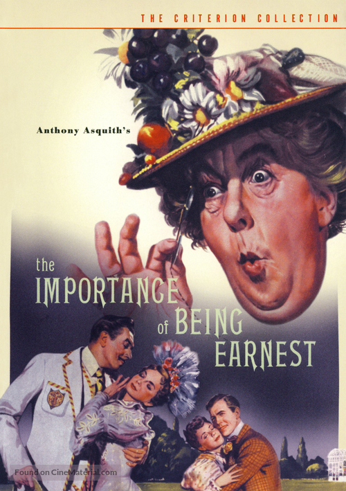 The Importance of Being Earnest - DVD movie cover