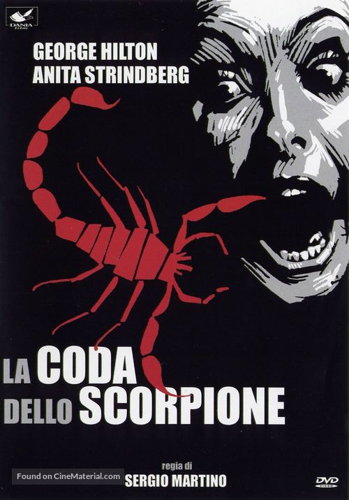 La coda dello scorpione - Italian DVD movie cover