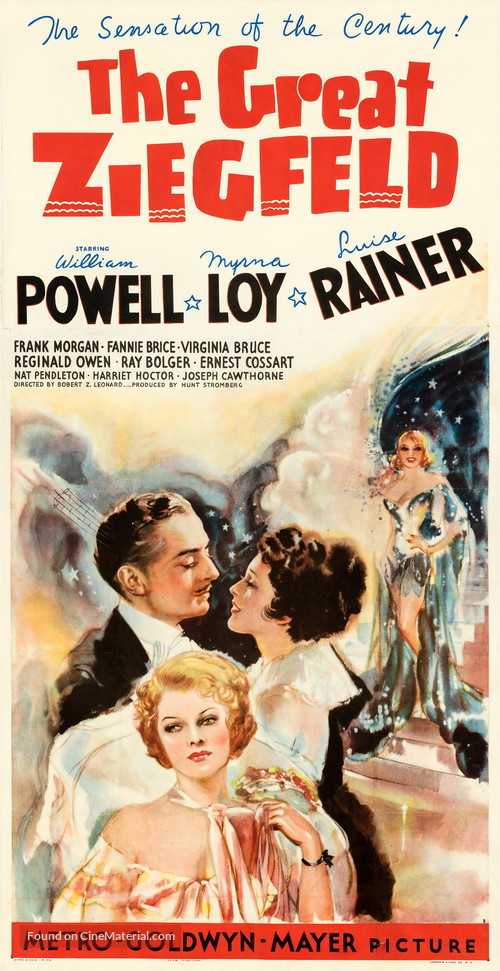 The Great Ziegfeld - Movie Poster