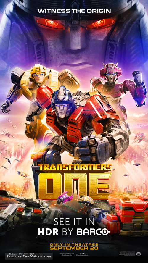 Transformers One - Movie Poster