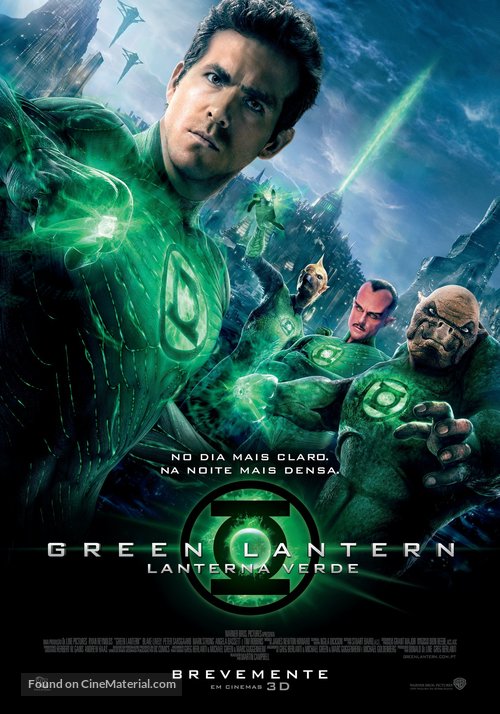 Green Lantern - Portuguese Movie Poster