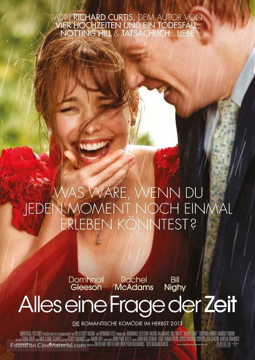 About Time - German Movie Poster