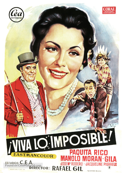 &iexcl;Viva lo imposible! - Spanish Movie Poster