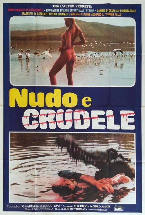 Nudo e crudele - Italian Movie Poster