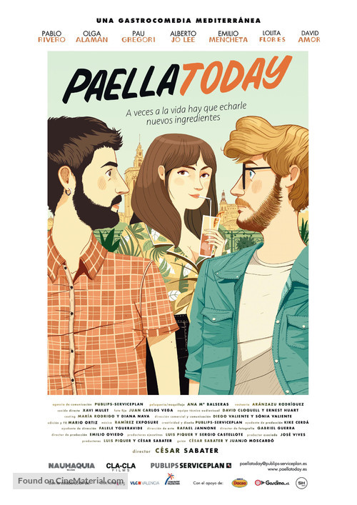 Paella Today - Spanish Movie Poster