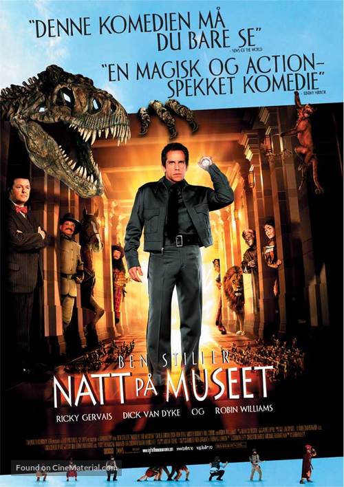 Night at the Museum - Norwegian Movie Poster