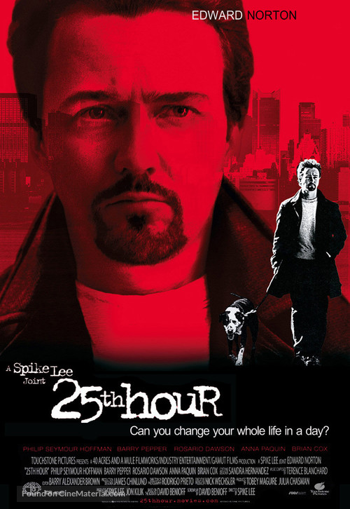25th Hour - Movie Poster