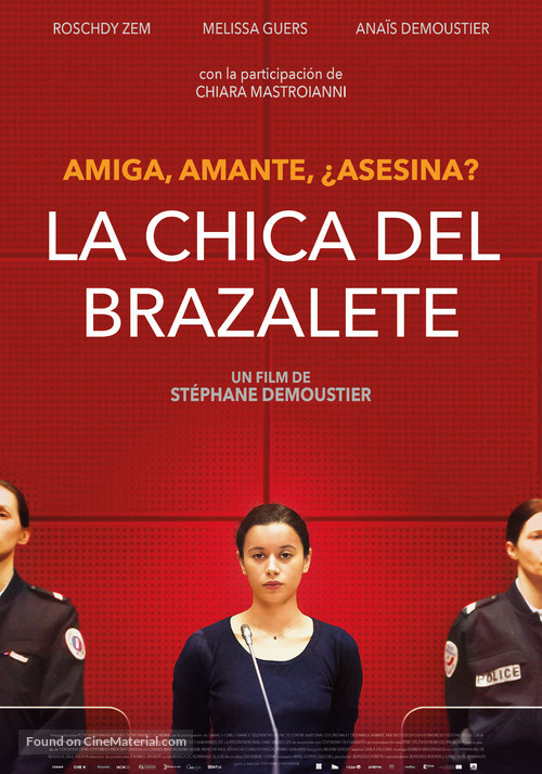 La fille au bracelet - Spanish Movie Poster