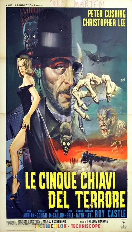 Dr Terrors House of Horrors Peter Cushing movie poster