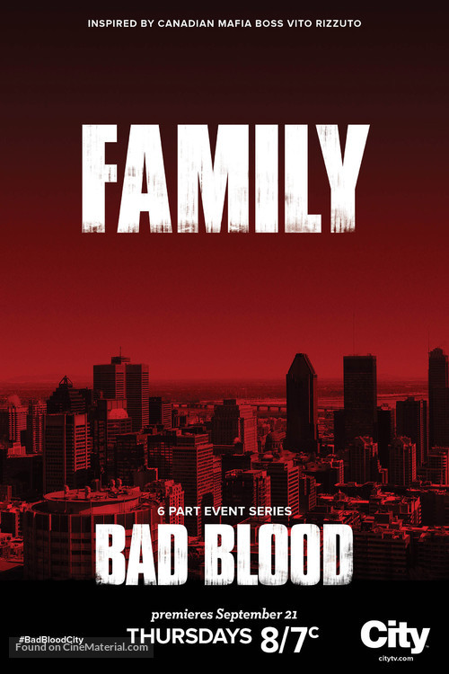 &quot;Bad Blood&quot; - Canadian Movie Poster