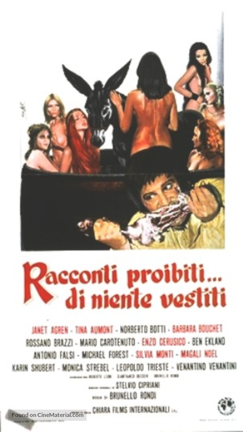 Racconti proibiti... di niente vestiti - Italian Movie Poster