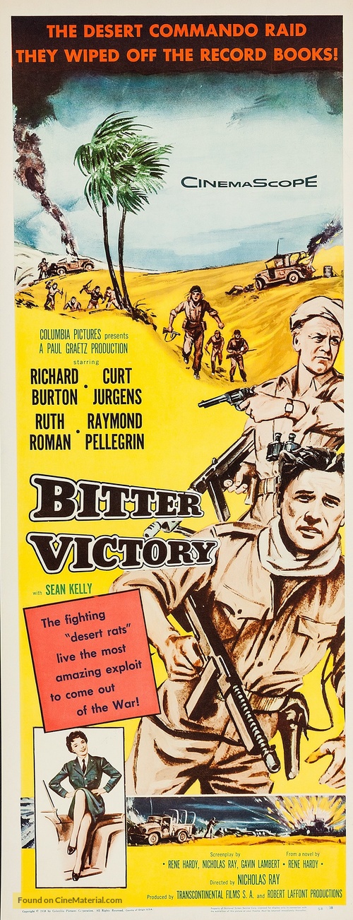Bitter Victory - Movie Poster