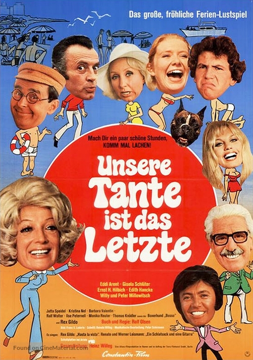 Unsere Tante ist das Letzte - German Movie Poster