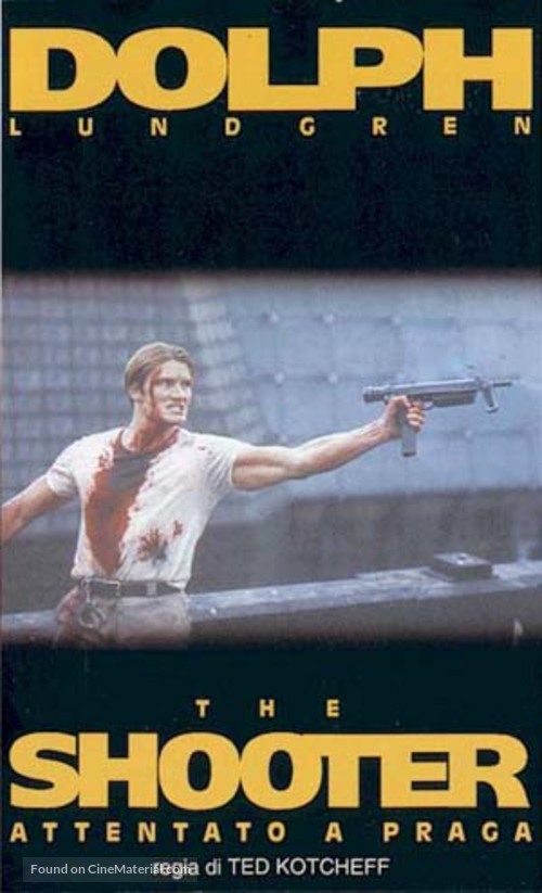 The Shooter - Italian VHS movie cover