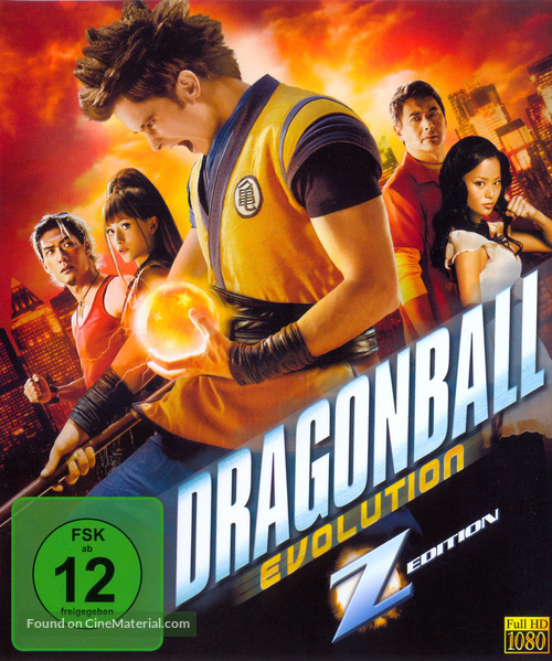 Dragonball Evolution - German Movie Cover