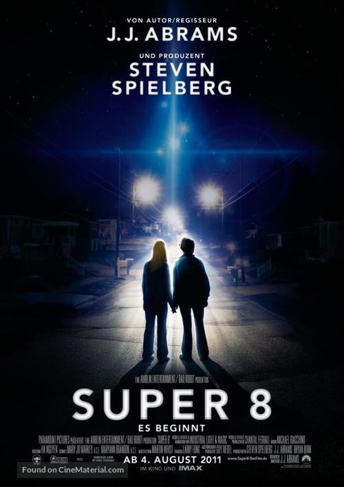 Super 8 - German Movie Poster