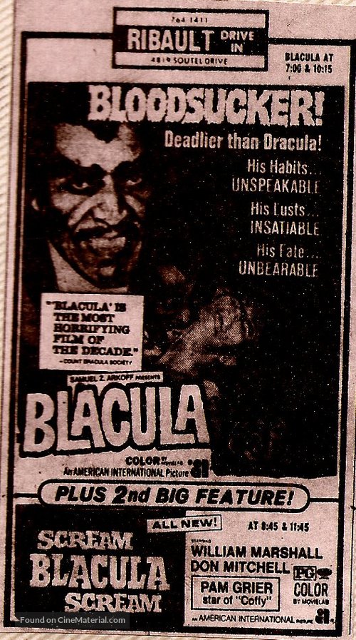 Blacula - poster