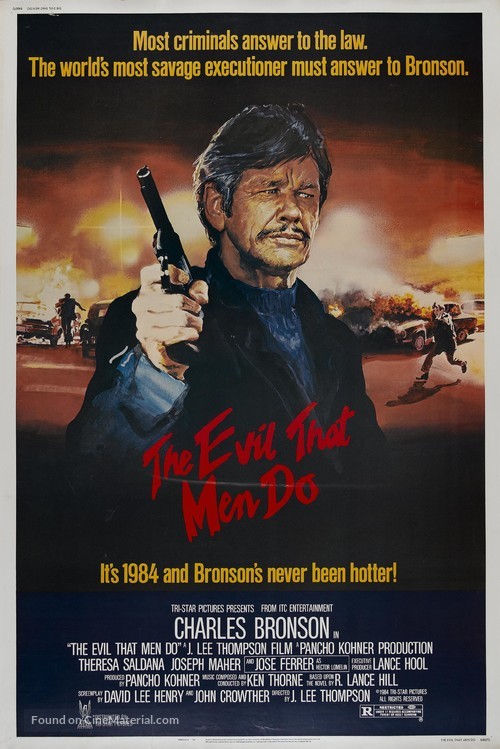 The Evil That Men Do - Theatrical movie poster