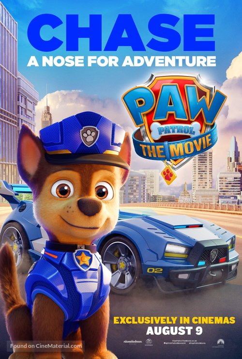 Paw Patrol: The Movie - British Movie Poster