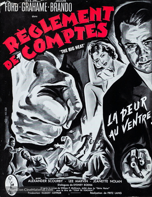 The Big Heat - French poster