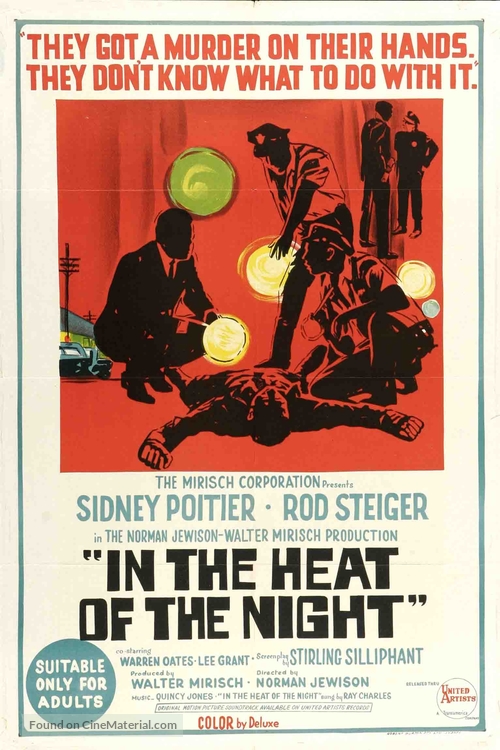 In the Heat of the Night - Australian Movie Poster