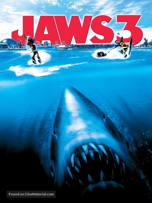 Jaws 3D (1983) movie cover