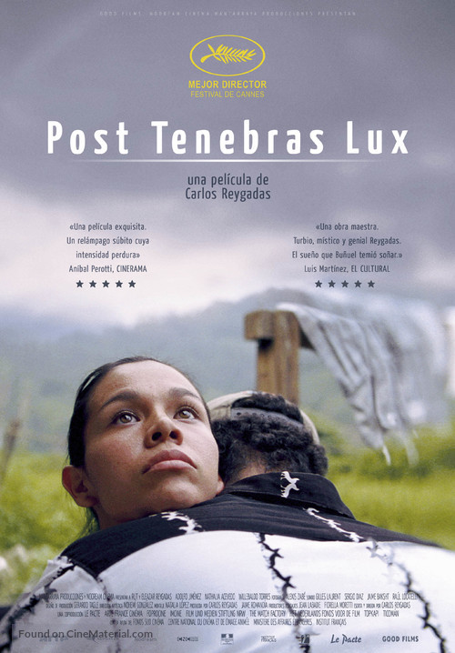 Post Tenebras Lux - Spanish Movie Poster