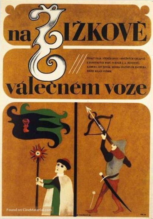 Na Zizkove v&aacute;lecn&eacute;m voze - Czech Movie Poster