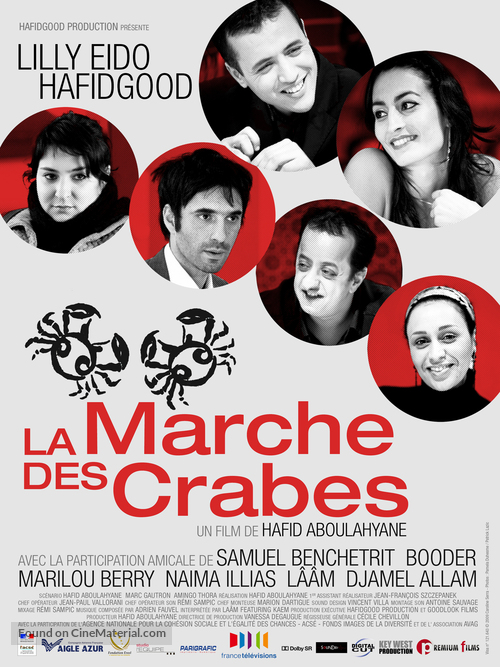 La marche des crabes - French Movie Poster