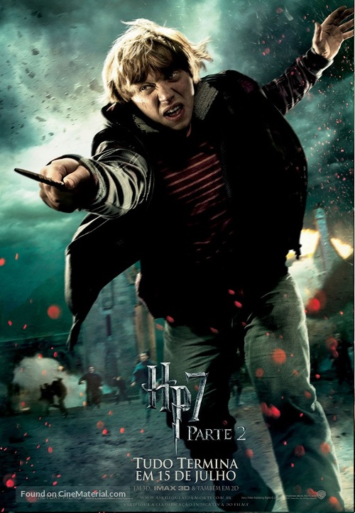 Harry Potter and the Deathly Hallows - Part 2 - Brazilian Movie Poster